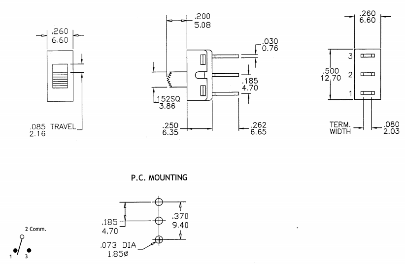 TS-13-A1-2-CQ-H 無固定架